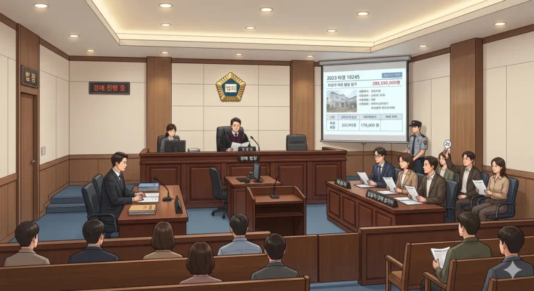 경매 배당기일 법원 출석 안내