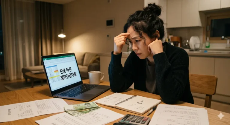 프리랜서 경락잔금대출 잔금마련 고민